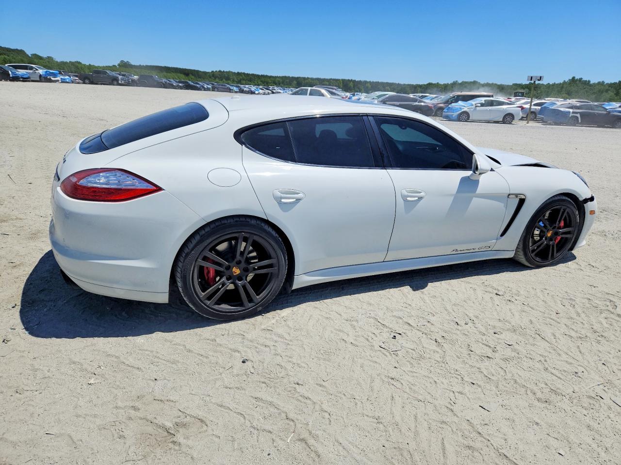 2013 Porsche Panamera Gts White vin: WP0AF2A78DL075866