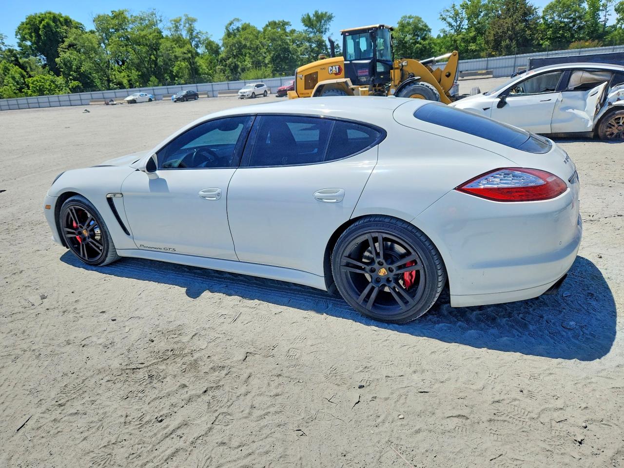 2013 Porsche Panamera Gts White vin: WP0AF2A78DL075866