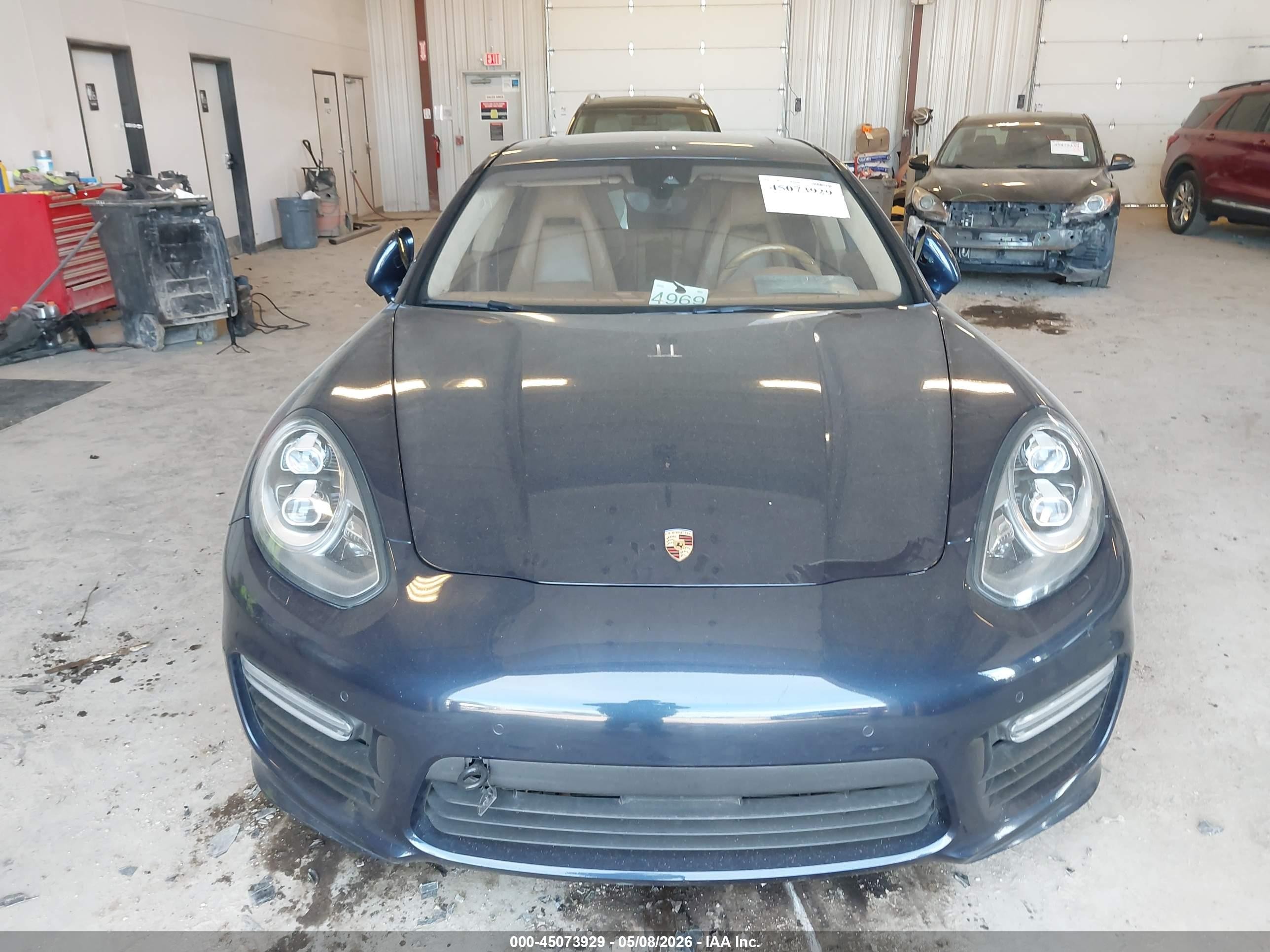 2014 Porsche Panamera Gts Dark Blue vin: WP0AF2A78EL083371