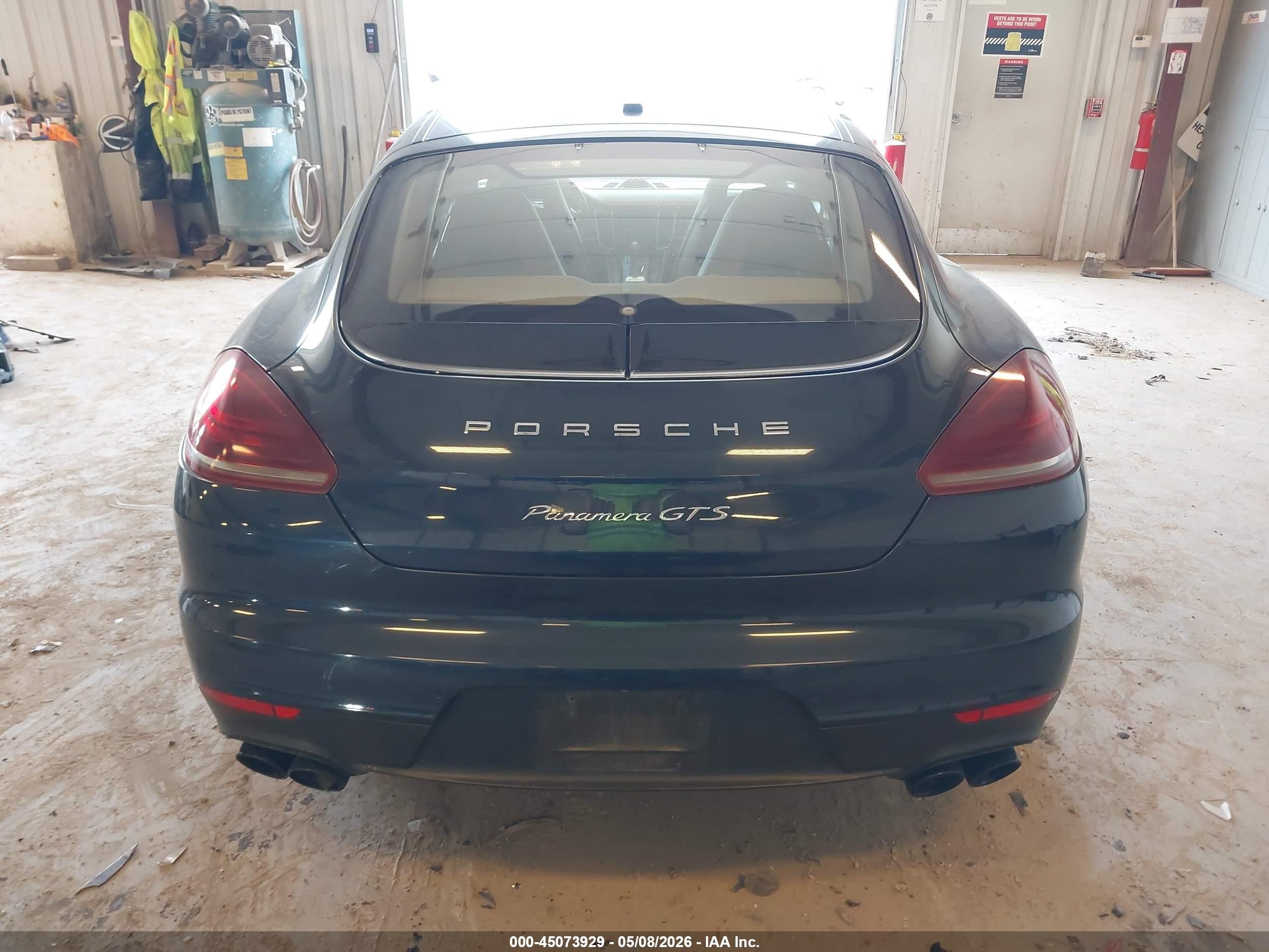 2014 Porsche Panamera Gts Dark Blue vin: WP0AF2A78EL083371