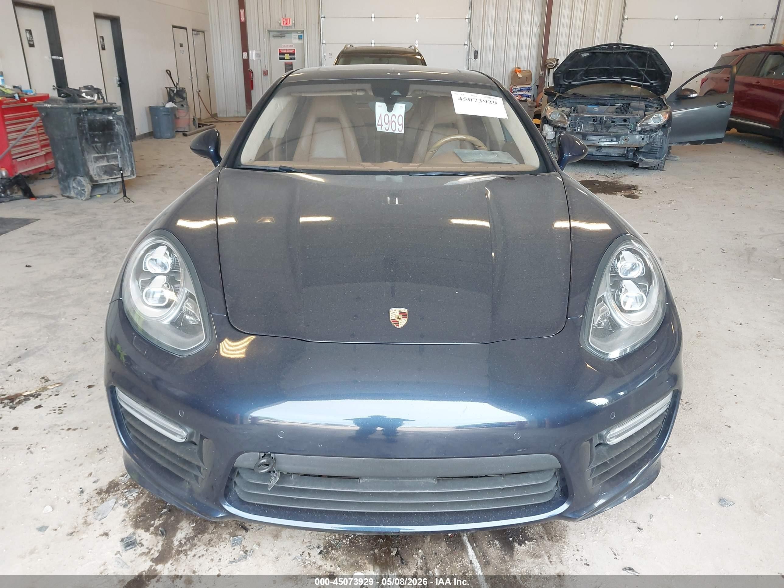 2014 Porsche Panamera Gts Dark Blue vin: WP0AF2A78EL083371