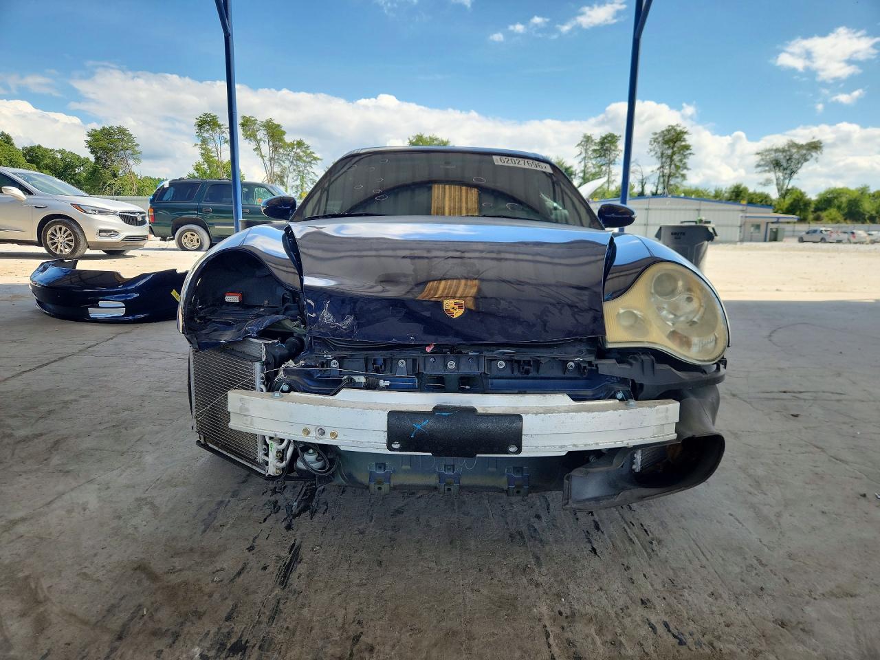 2004 Porsche 911 Targa Blue vin: WP0BA29904S635104