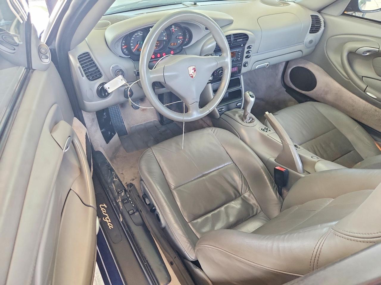 2004 Porsche 911 Targa Blue vin: WP0BA29904S635104
