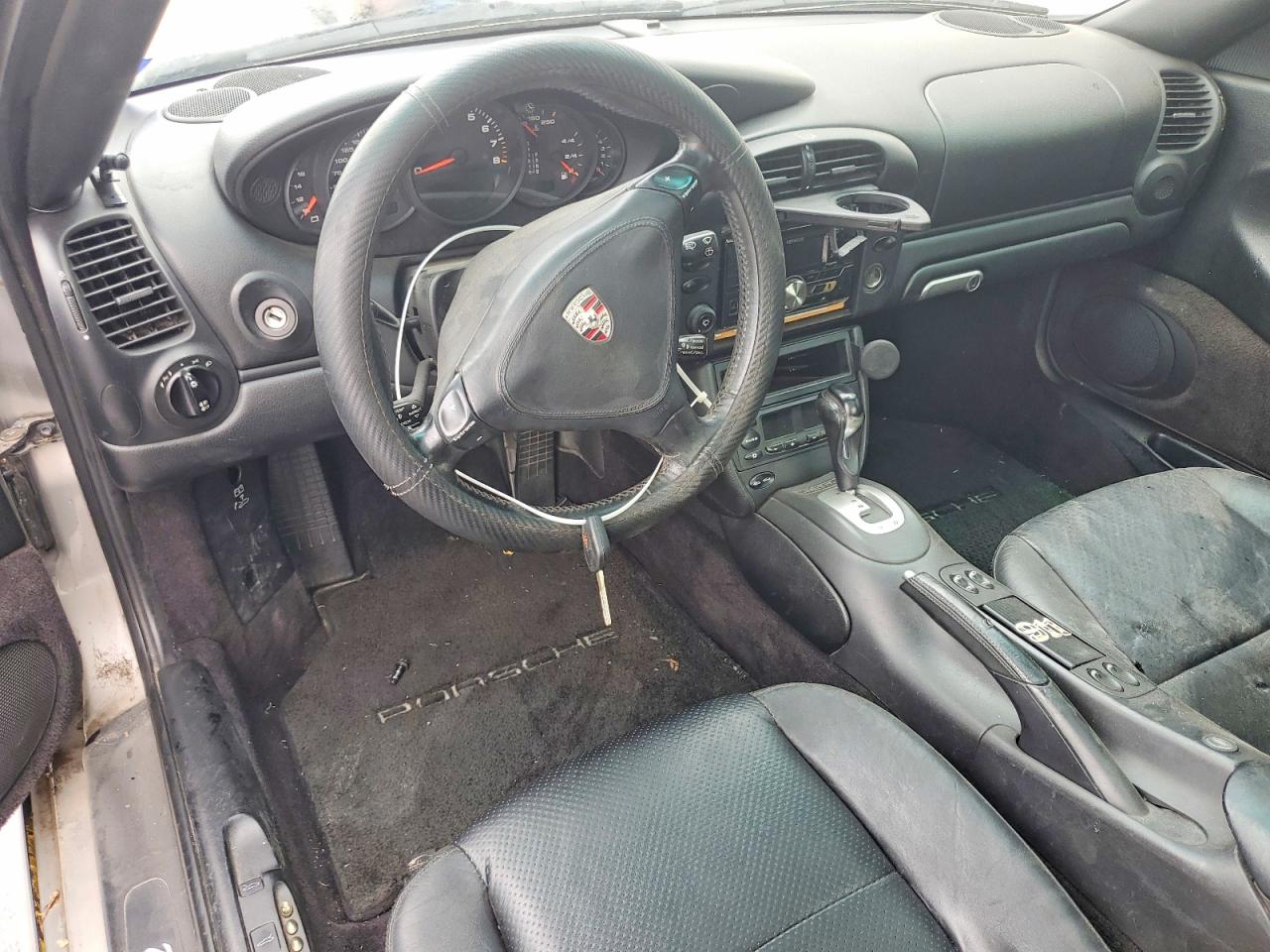 2002 Porsche 911 Targa Silver vin: WP0BA29942S635149