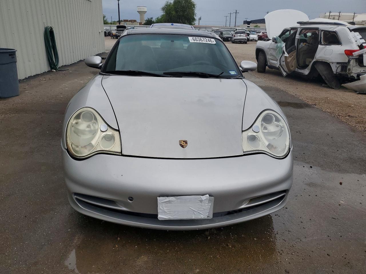 2002 Porsche 911 Targa Silver vin: WP0BA29942S635149