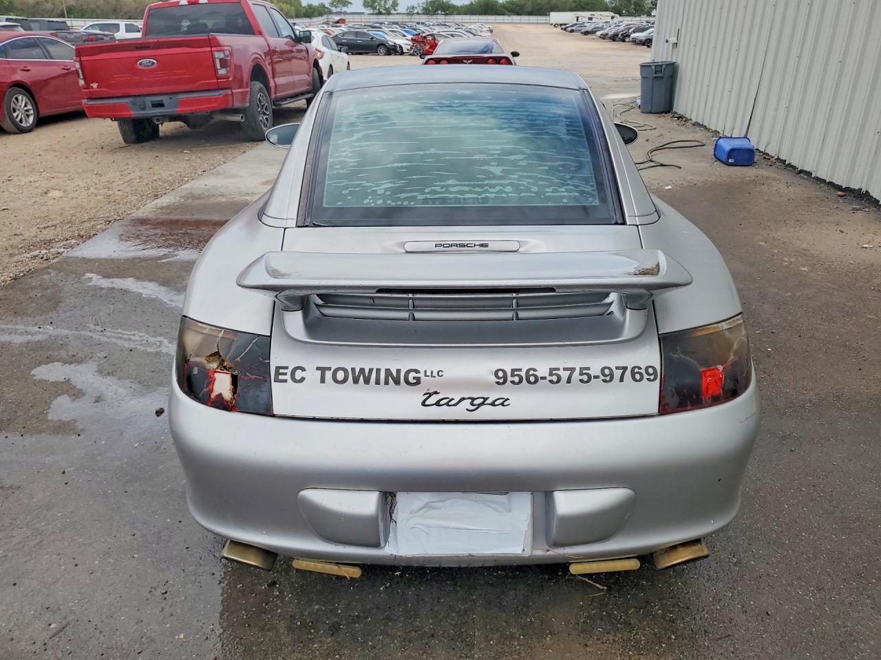2002 Porsche 911 Targa Silver vin: WP0BA29942S635149