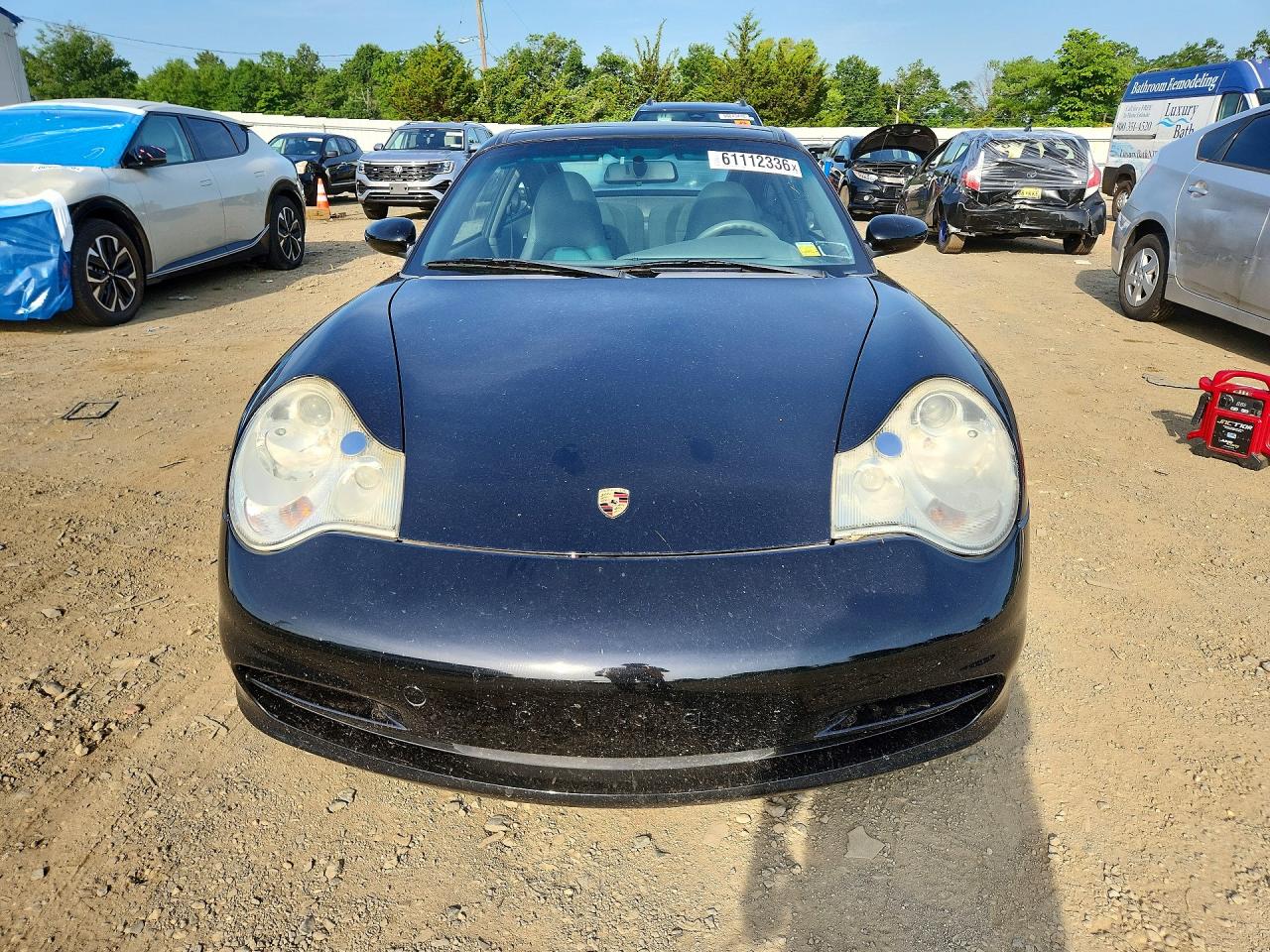 2002 Porsche 911 Targa Black vin: WP0BA299X2S635365