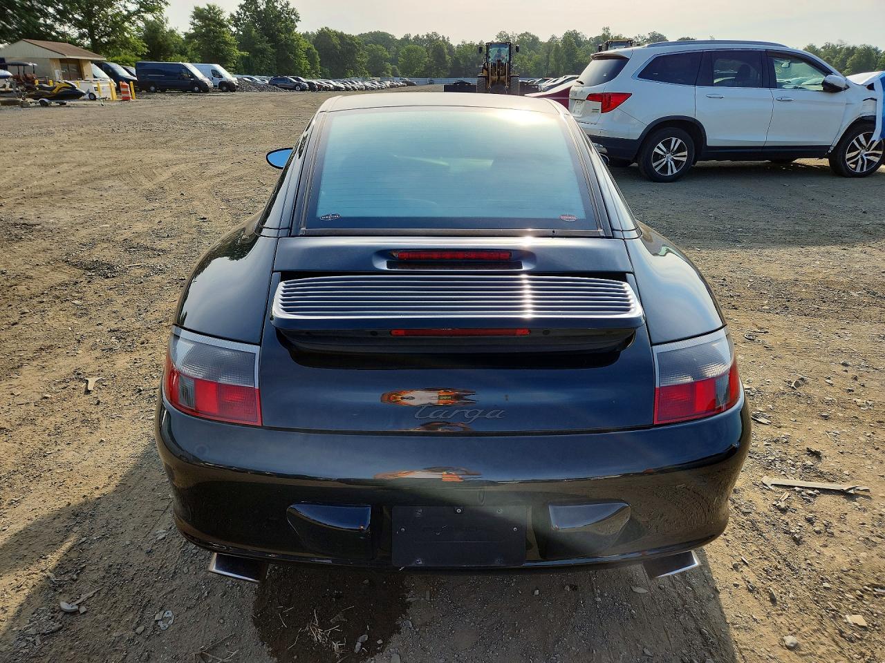 2002 Porsche 911 Targa Black vin: WP0BA299X2S635365