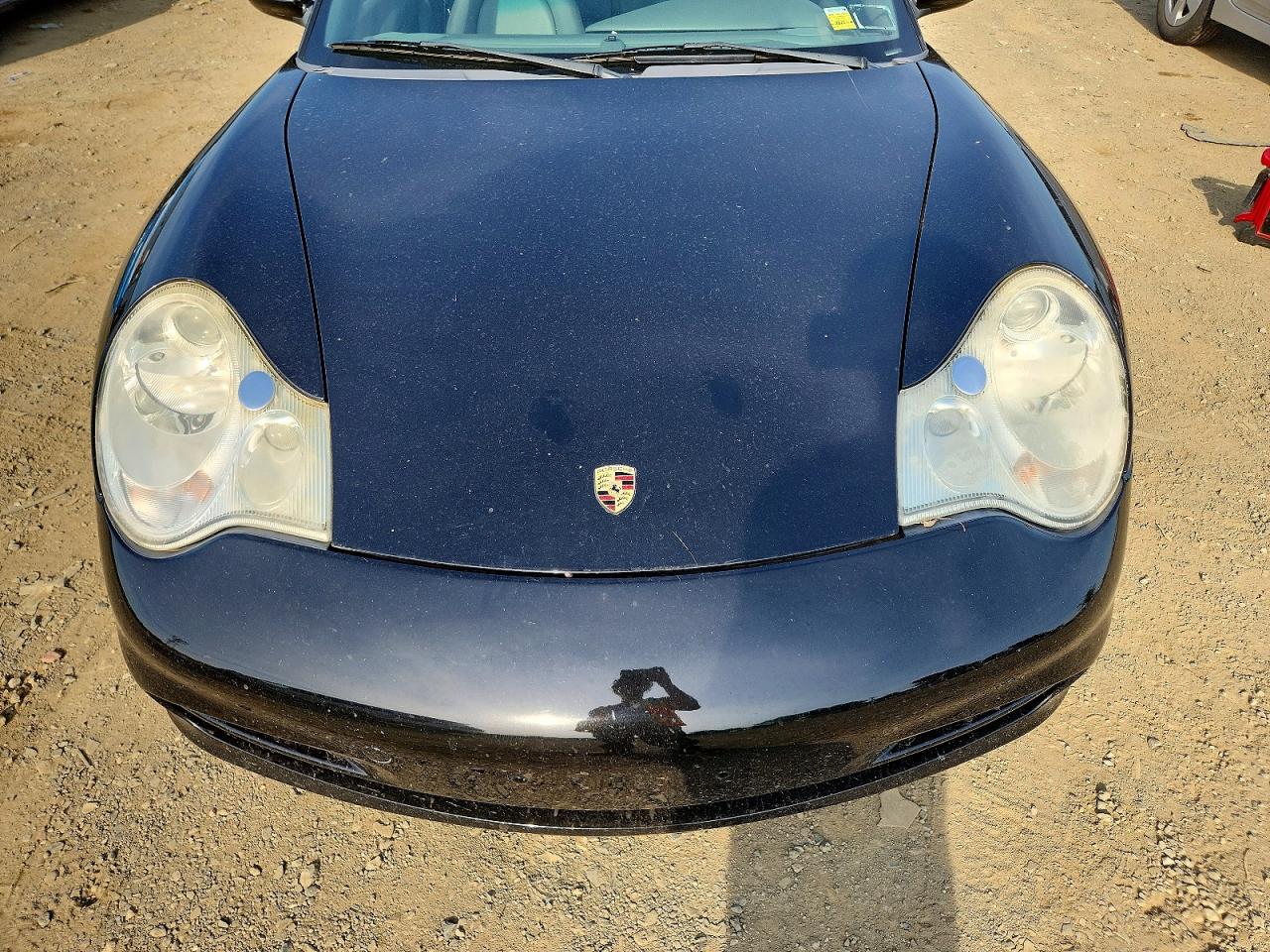 2002 Porsche 911 Targa Black vin: WP0BA299X2S635365