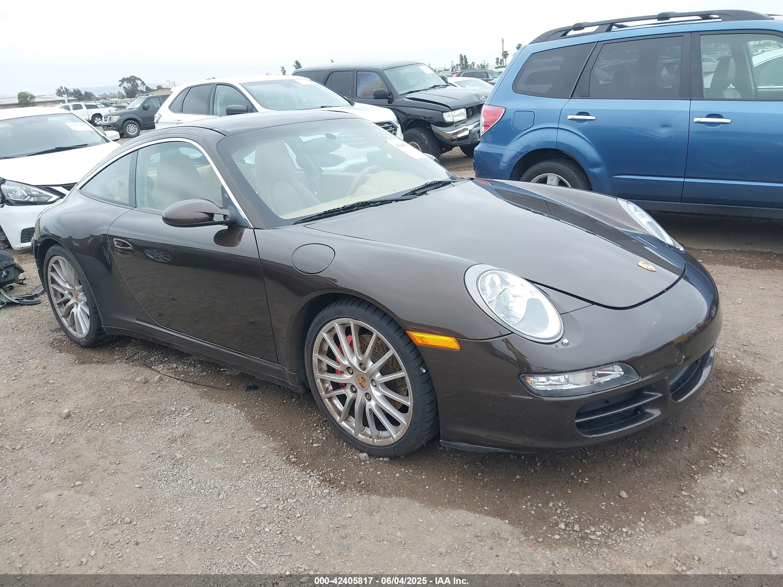 2008 Porsche 911 Targa 4s Brown vin: WP0BB29918S755397