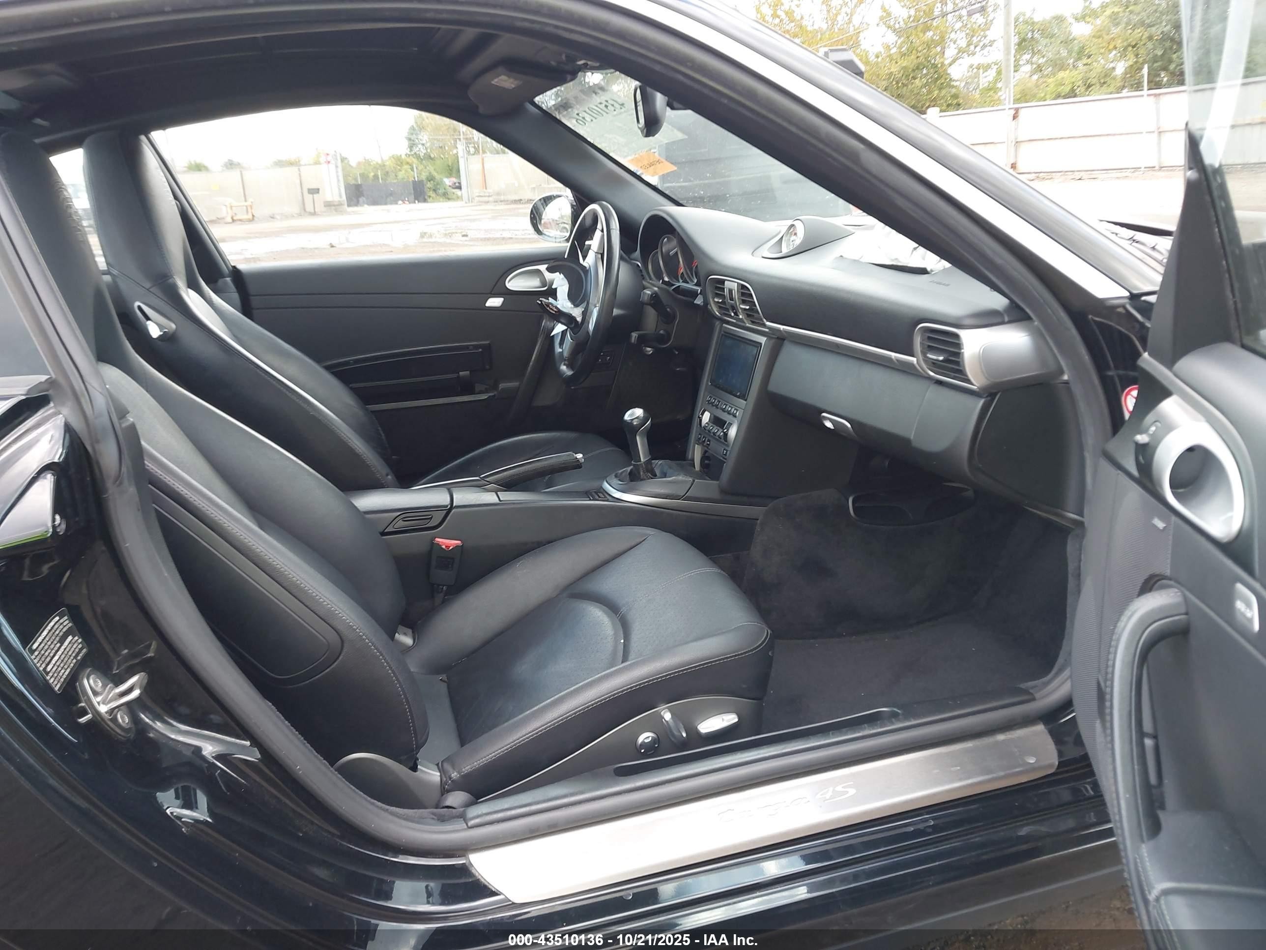 2008 Porsche 911 Targa 4s Black vin: WP0BB29958S755113