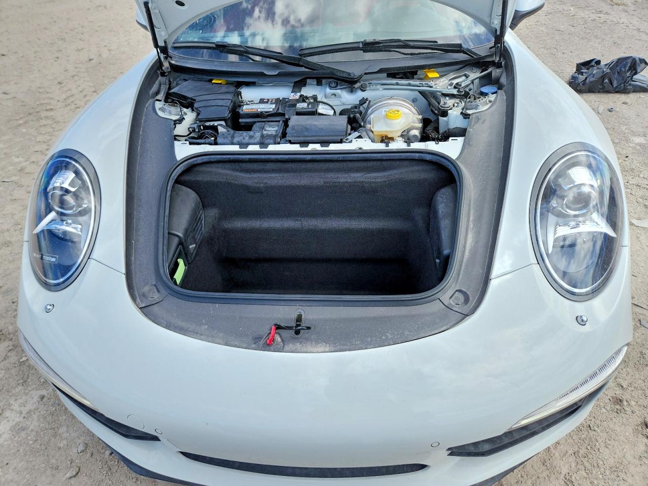2015 Porsche 911 Targa S White vin: WP0BB2A91FS135609