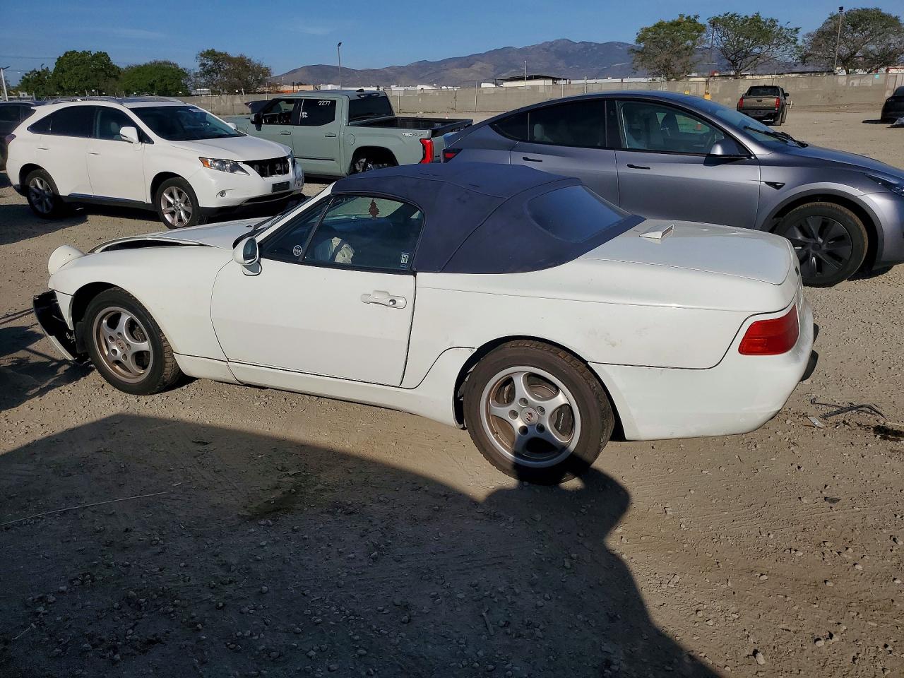 1995 Porsche 968 White vin: WP0CA2961SS840244