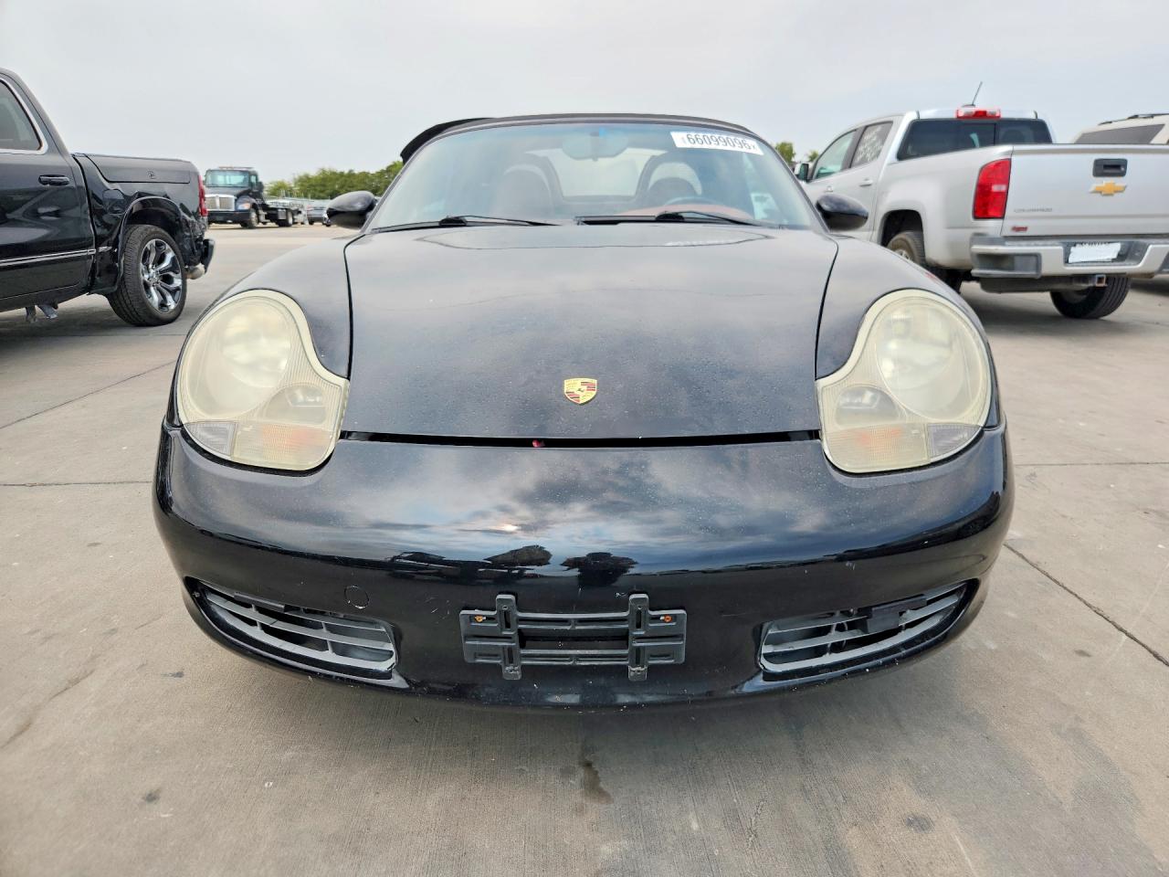 2002 Porsche Boxster Black vin: WP0CA29802U623306
