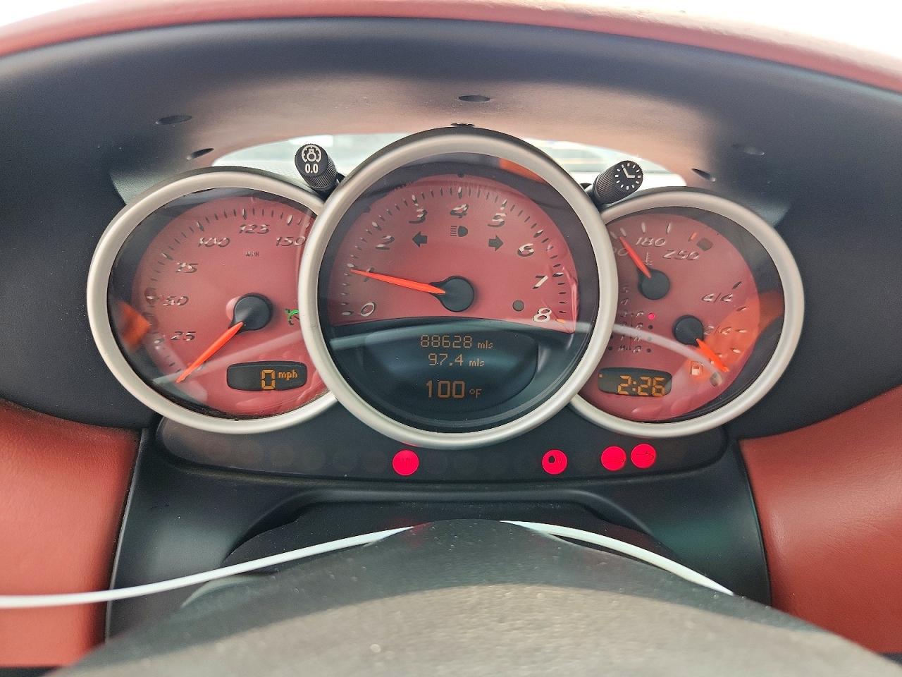 2002 Porsche Boxster Black vin: WP0CA29802U623306