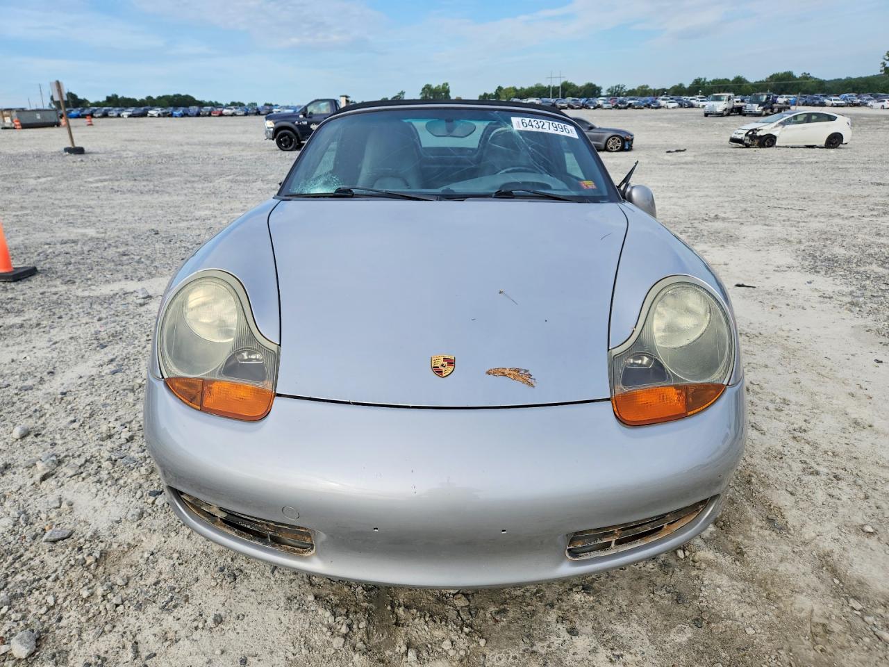 2002 Porsche Boxster Silver vin: WP0CA29802U625539