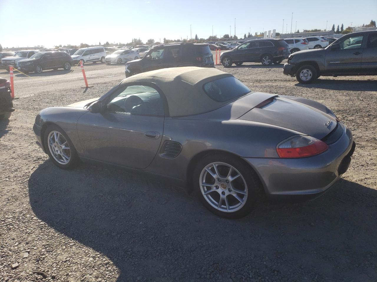 2003 Porsche Boxster Gray vin: WP0CA29803U621878