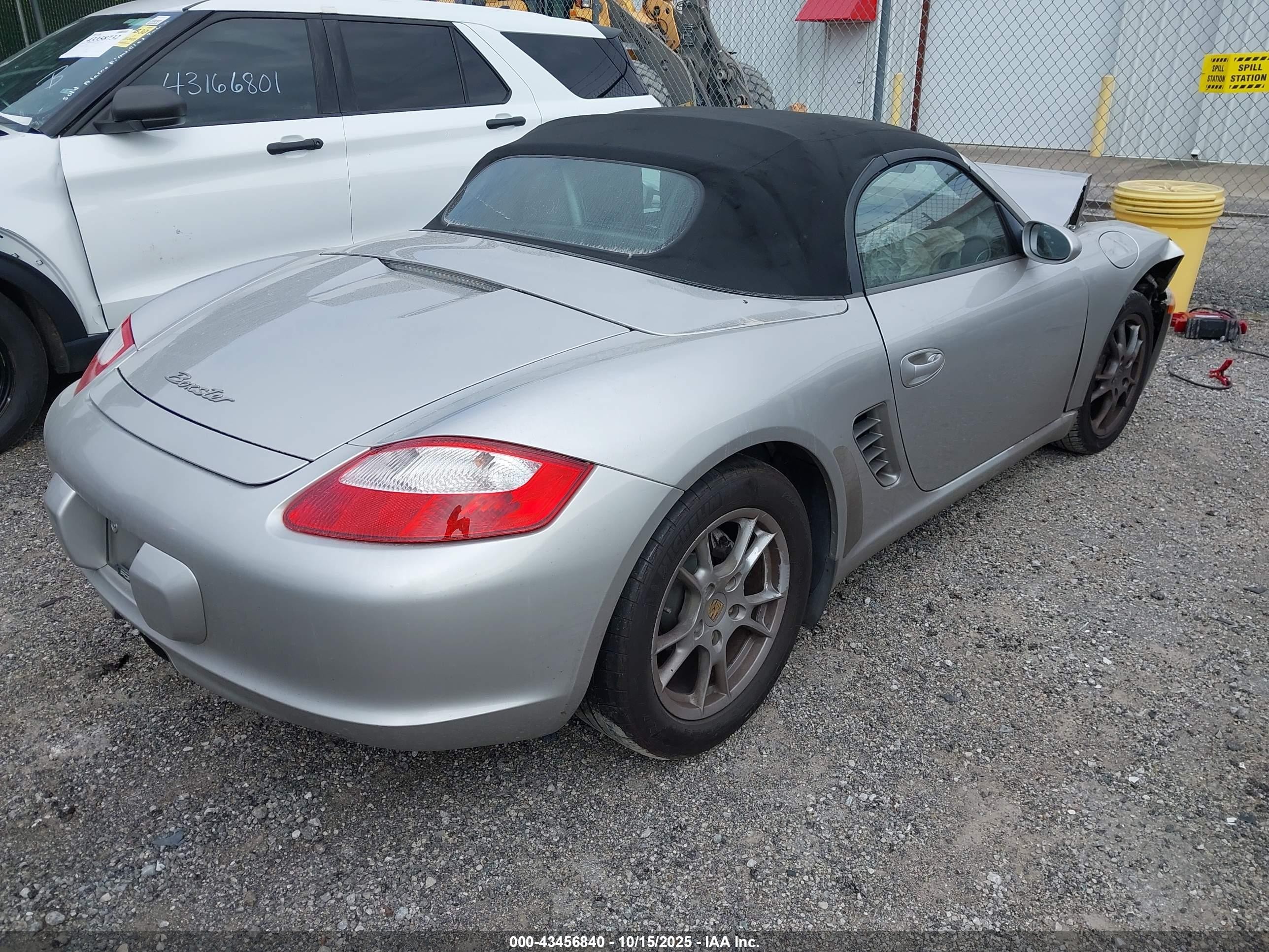 2005 Porsche Boxster   Gray vin: WP0CA29805S710641