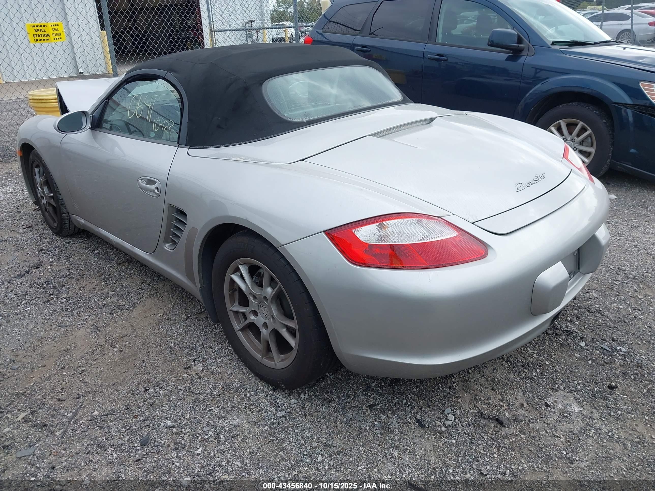 2005 Porsche Boxster   Gray vin: WP0CA29805S710641