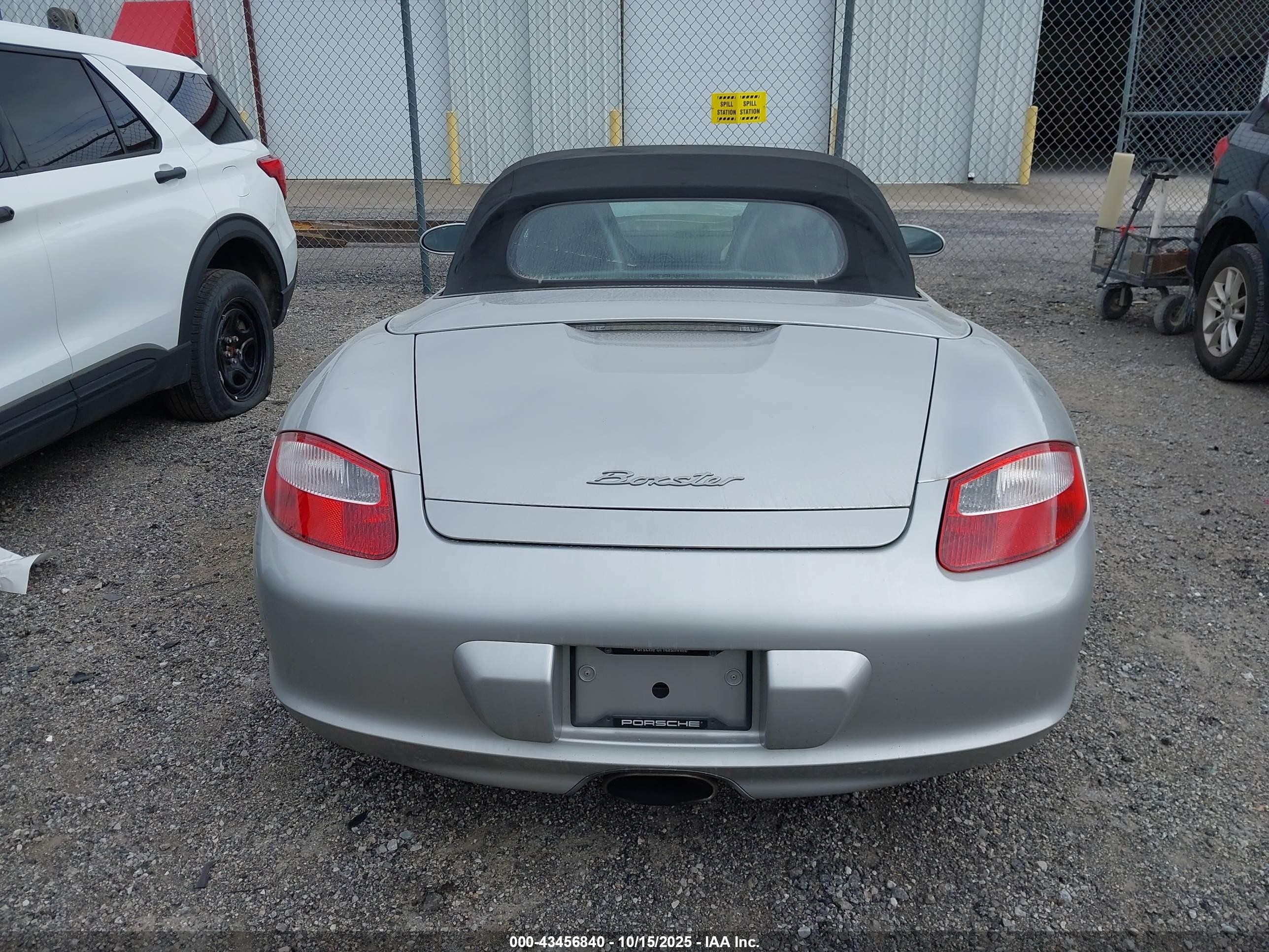 2005 Porsche Boxster   Gray vin: WP0CA29805S710641