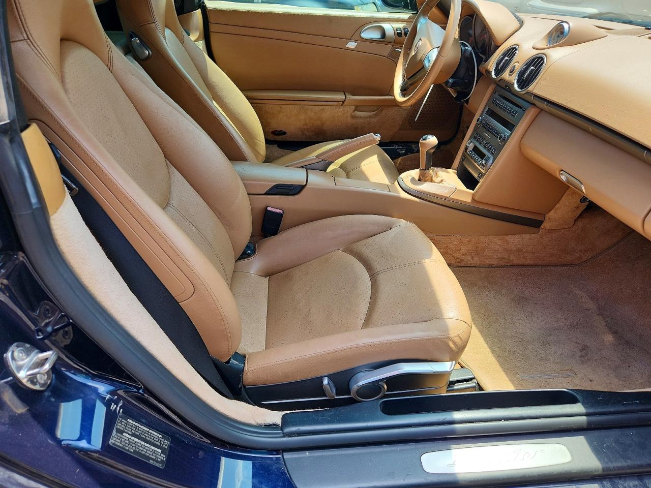 2005 Porsche Boxster Blue vin: WP0CA29805U711969