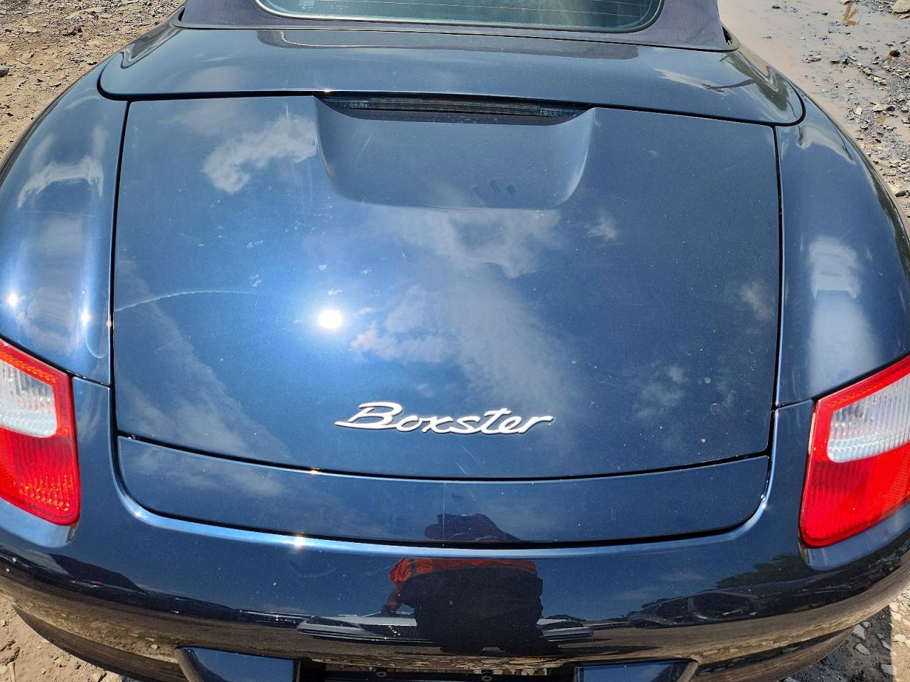 2005 Porsche Boxster Blue vin: WP0CA29805U711969