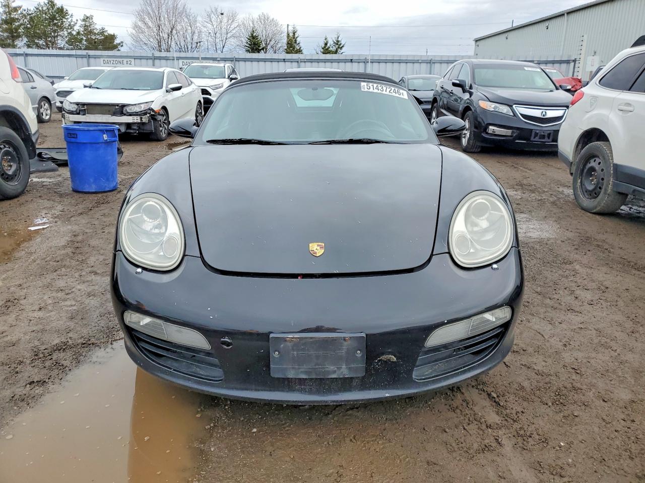 2006 Porsche Boxster Черный vin: WP0CA29806U712492