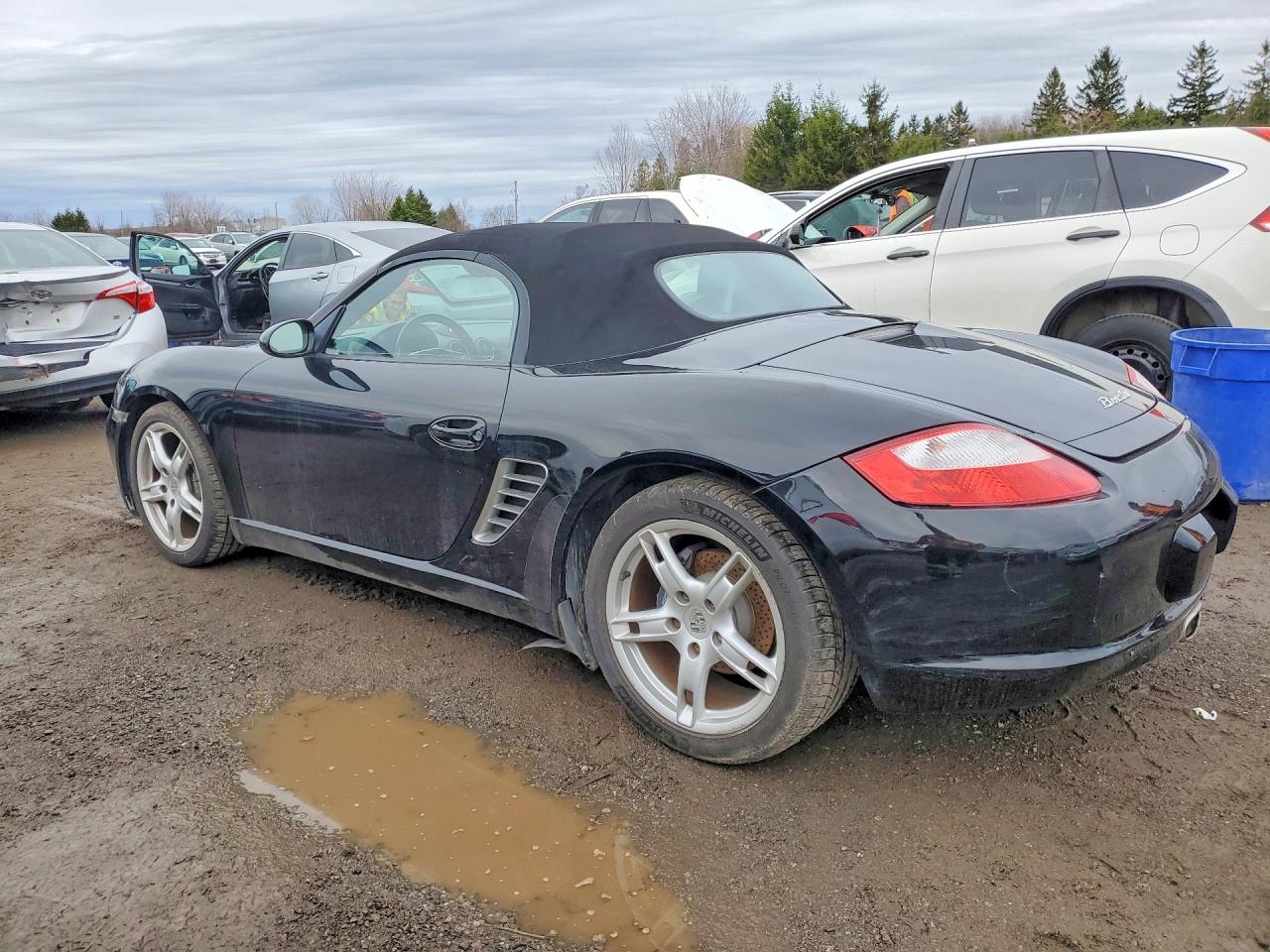 2006 Porsche Boxster Черный vin: WP0CA29806U712492