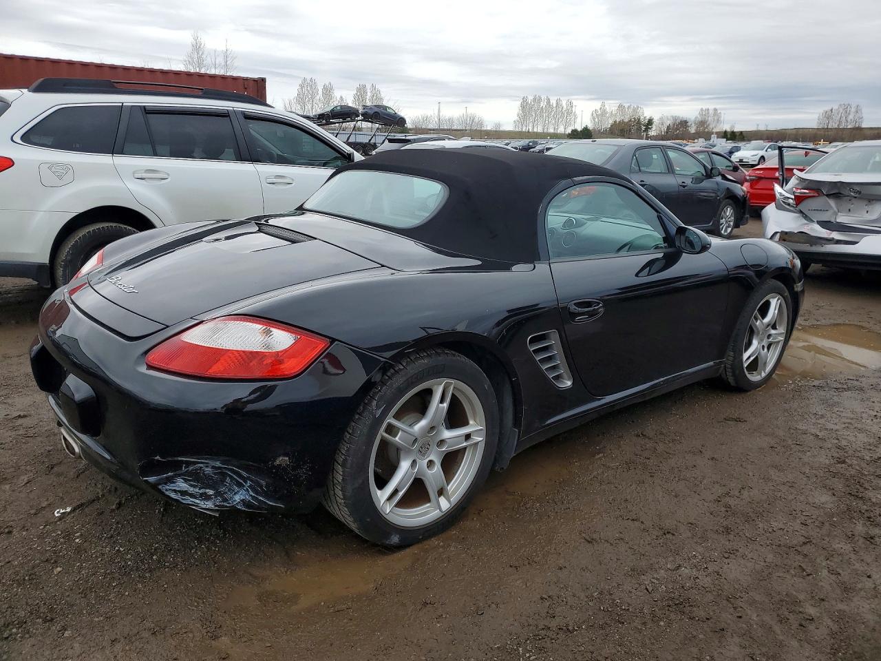 2006 Porsche Boxster Черный vin: WP0CA29806U712492