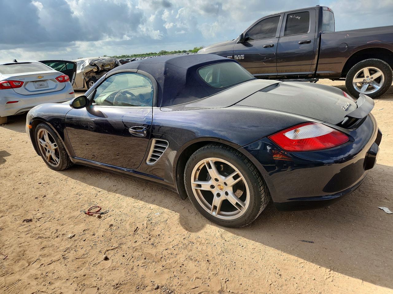2006 Porsche Boxster Blue vin: WP0CA29806U713223