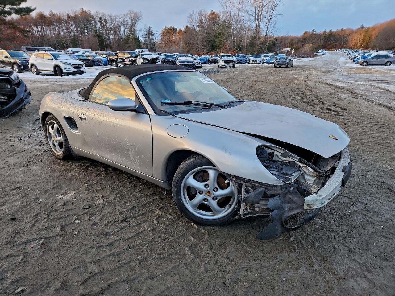 1997 Porsche Boxster Серебряный vin: WP0CA2980VS622303