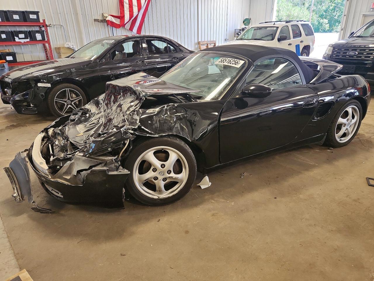 1998 Porsche Boxster Black vin: WP0CA2980WU623795