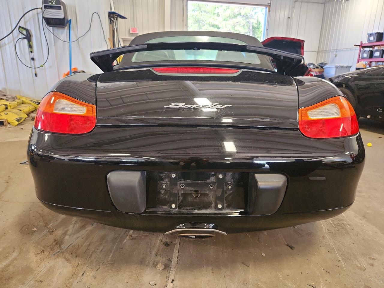 1998 Porsche Boxster Black vin: WP0CA2980WU623795