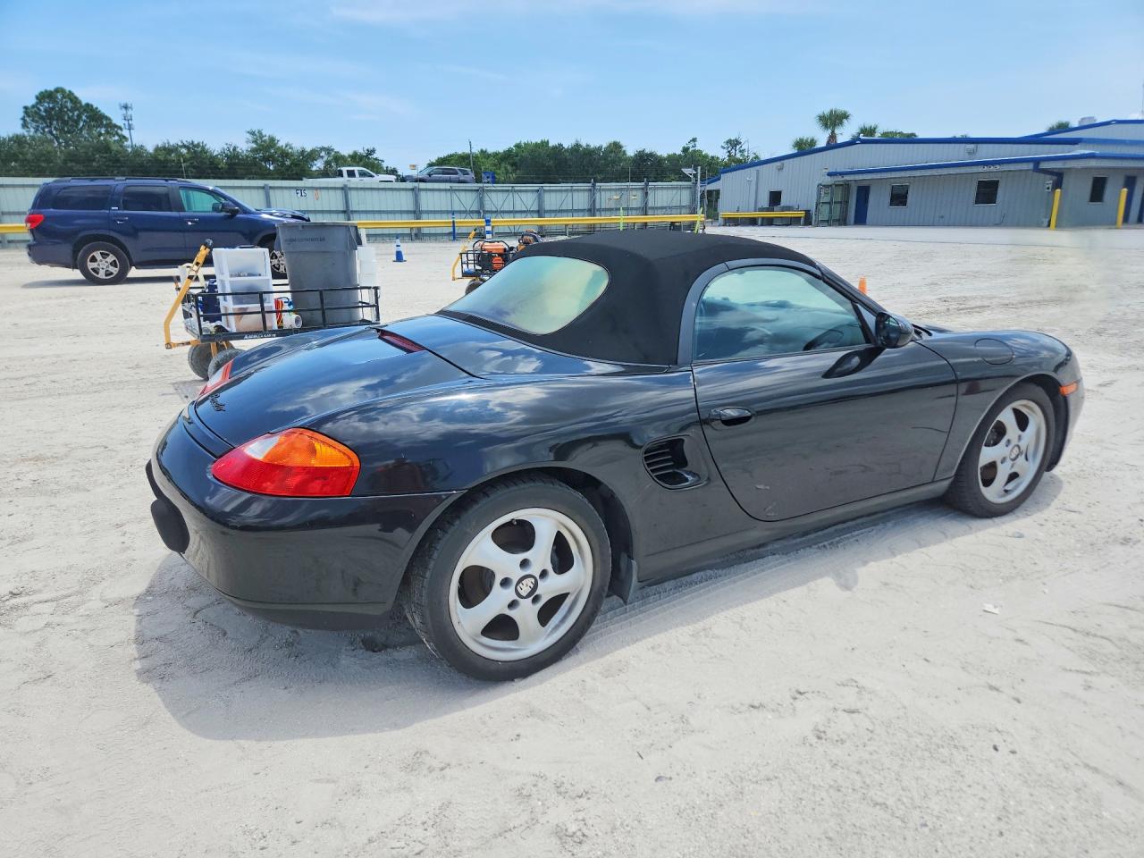 1999 Porsche Boxster Черный vin: WP0CA2980XU621191