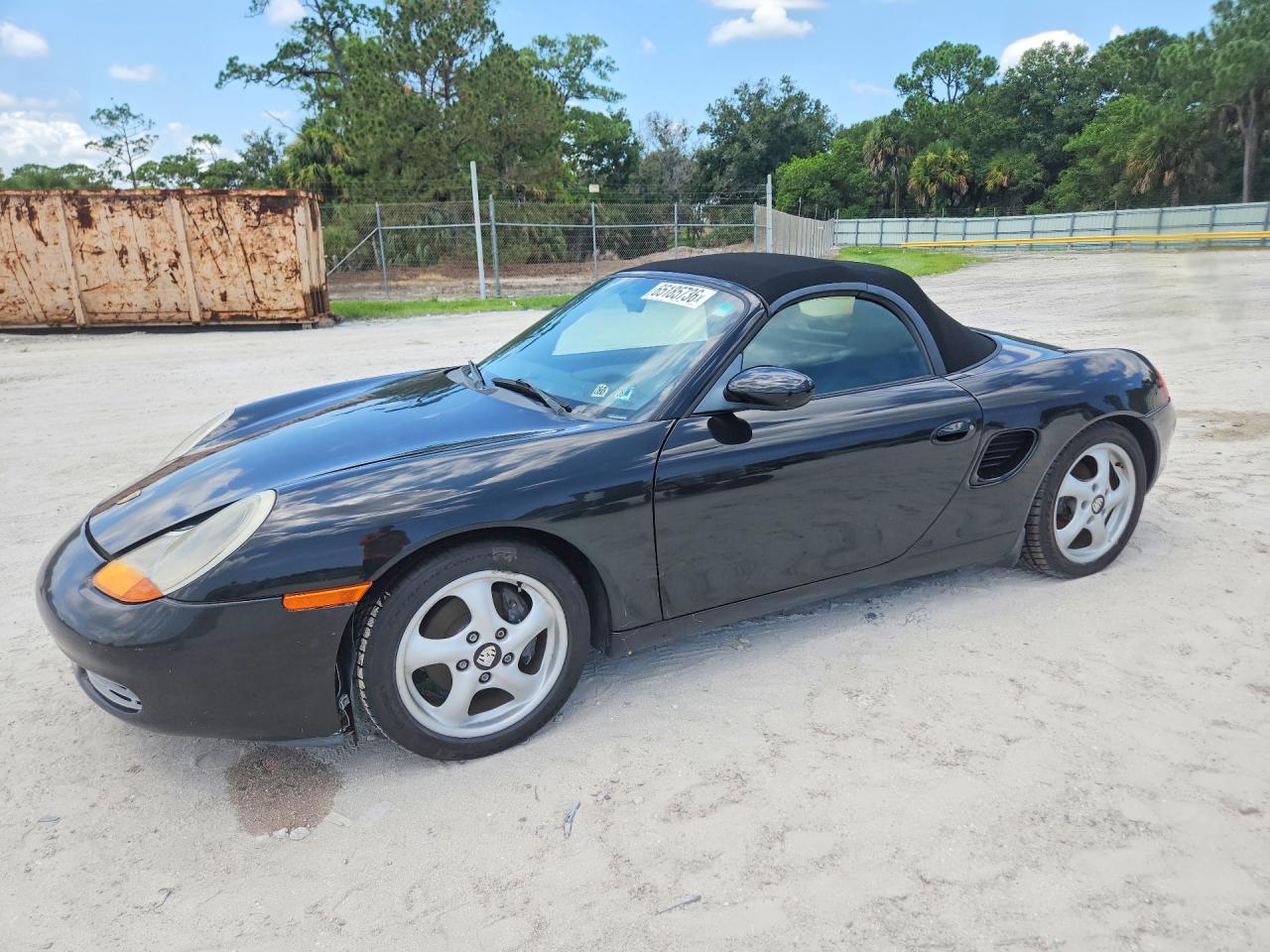1999 Porsche Boxster Черный vin: WP0CA2980XU621191