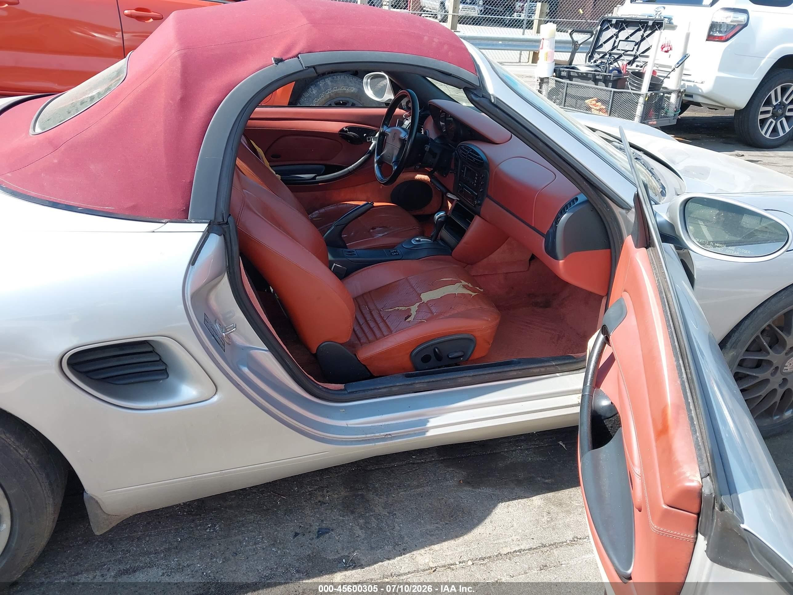 1999 Porsche Boxster   Silver vin: WP0CA2980XU622146