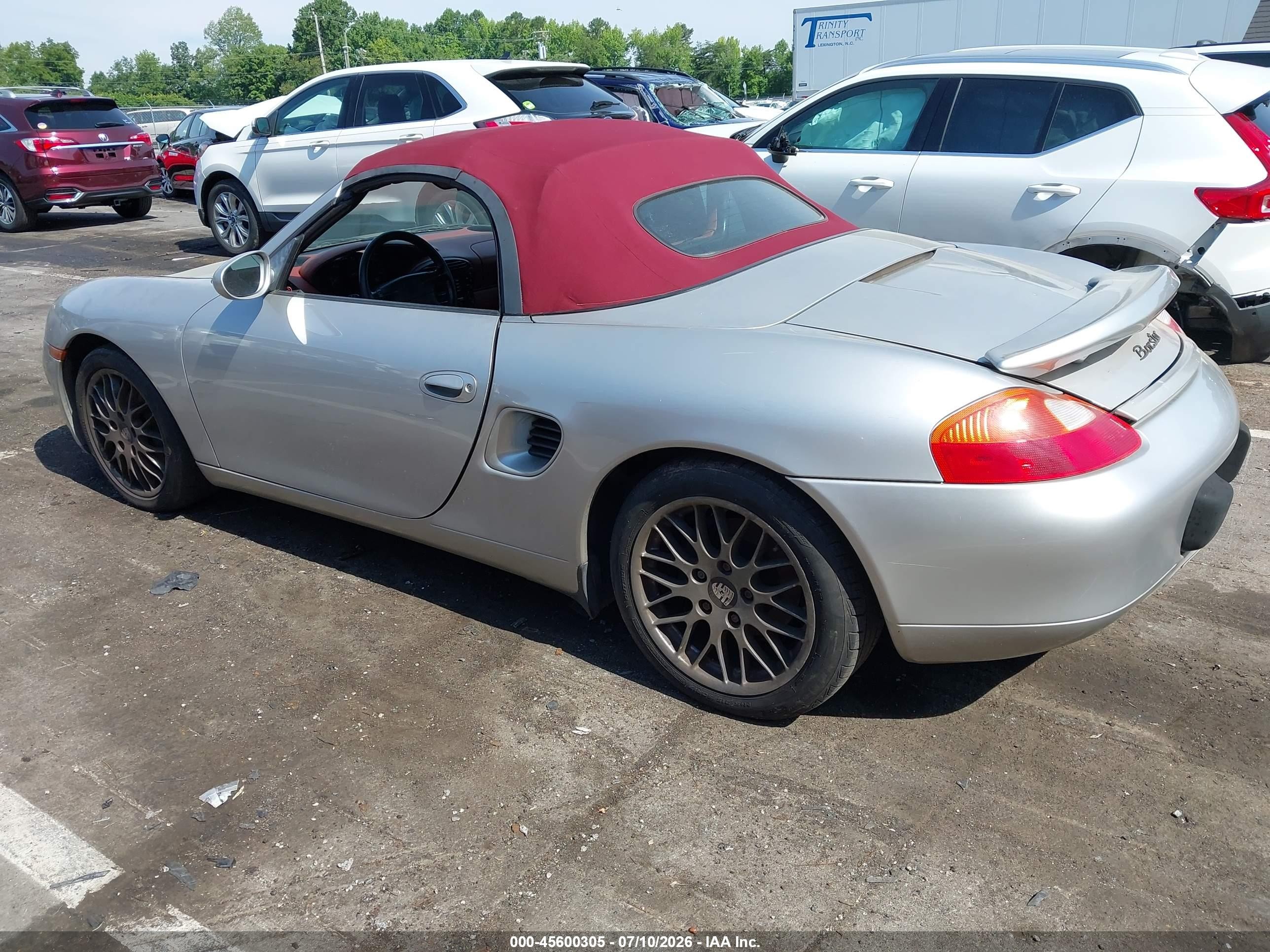 1999 Porsche Boxster   Silver vin: WP0CA2980XU622146