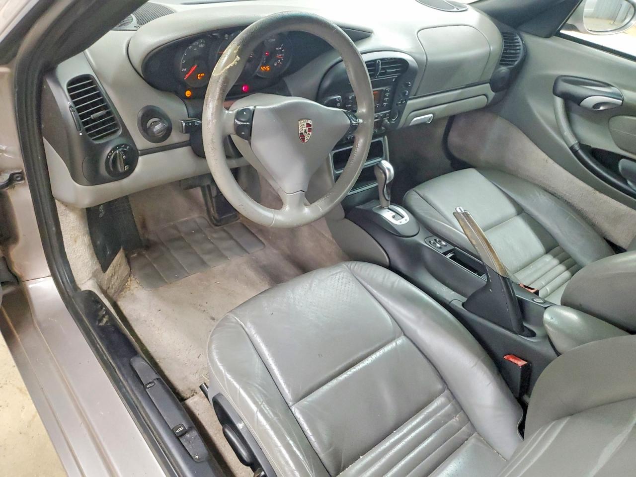2003 Porsche Boxster Серый vin: WP0CA29813U621453