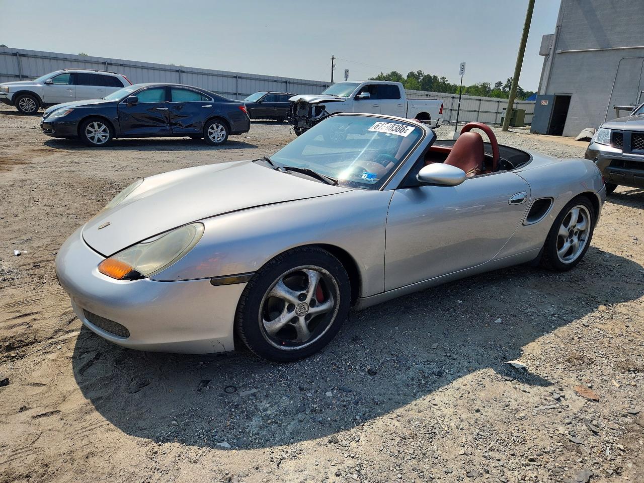 1998 Porsche Boxster Silver vin: WP0CA2981WU620212