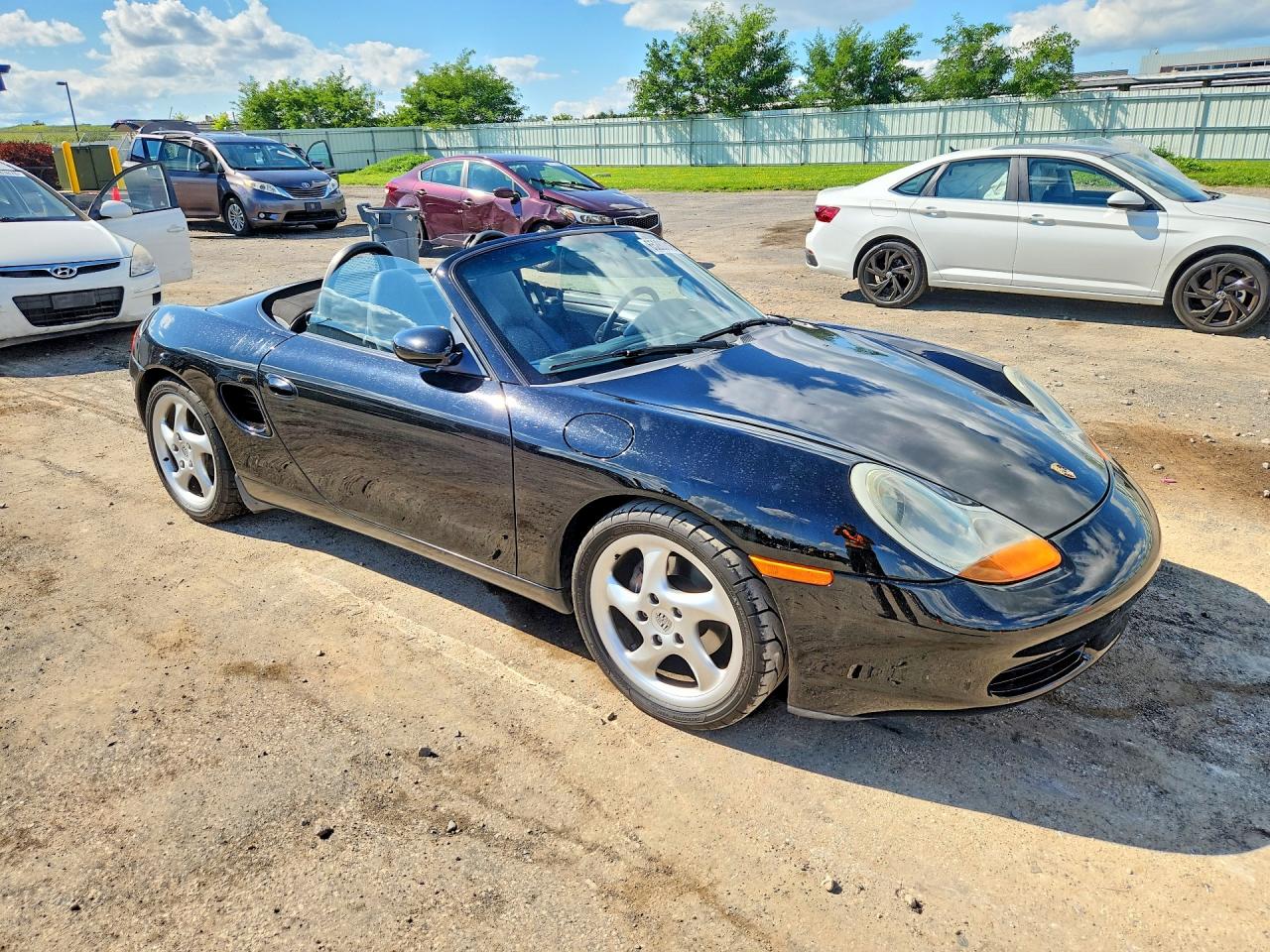 1999 Porsche Boxster Black vin: WP0CA2981XU632006