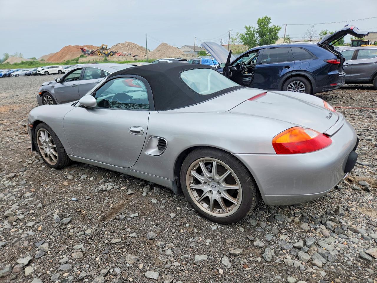 2000 Porsche Boxster Серебряный vin: WP0CA2981YU625462