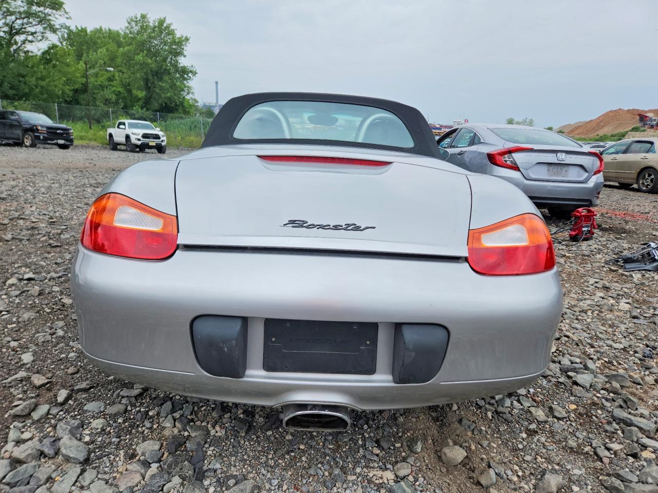2000 Porsche Boxster Серебряный vin: WP0CA2981YU625462