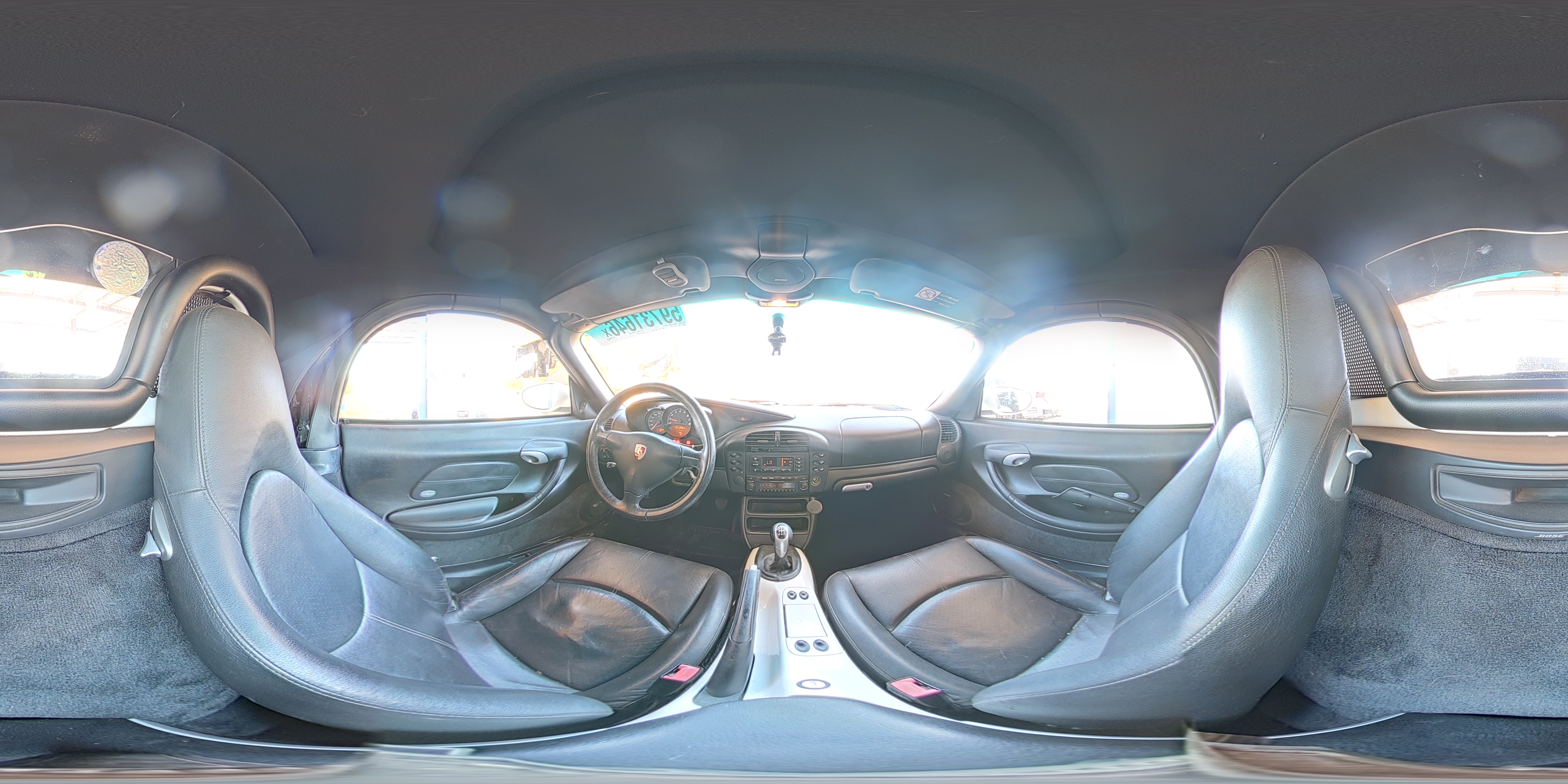 2003 Porsche Boxster White vin: WP0CA29823U622773