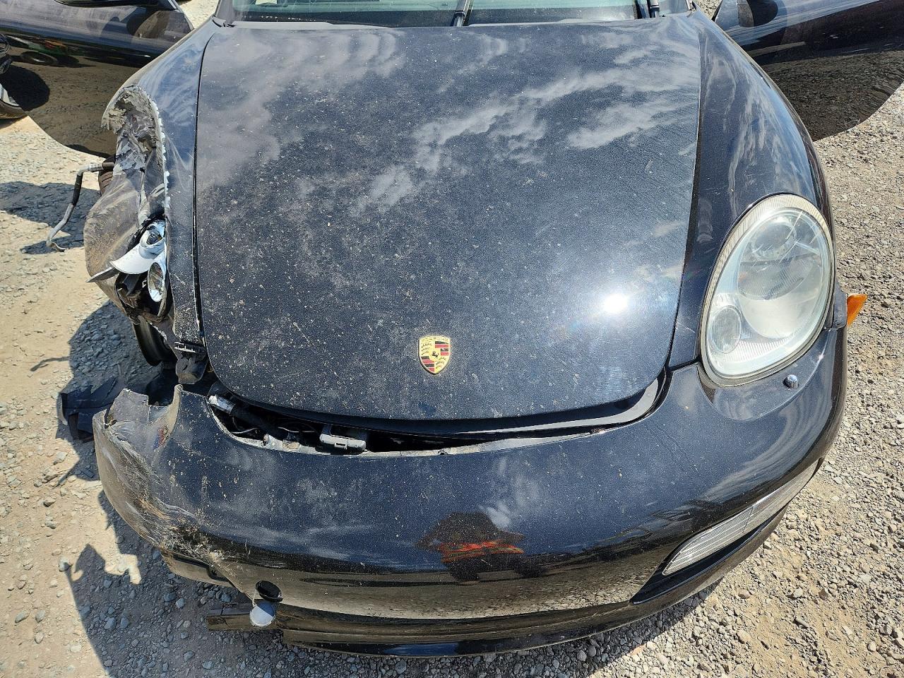 2005 Porsche Boxster Black vin: WP0CA29825S710575