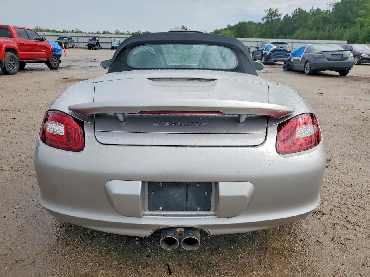 2005 Porsche Boxster Серебряный vin: WP0CA29825U712976