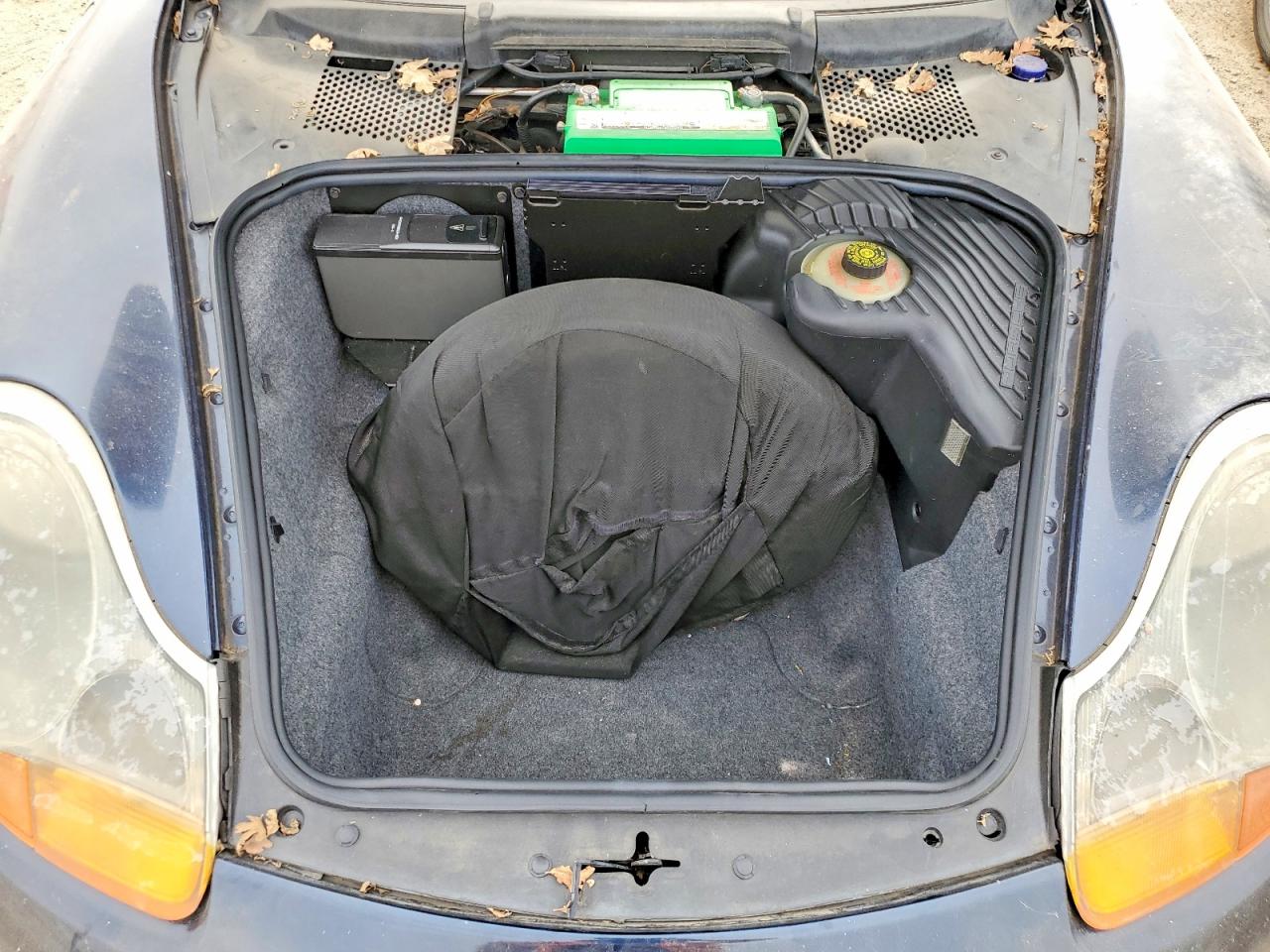 1998 Porsche Boxster Blue vin: WP0CA2982WS620909