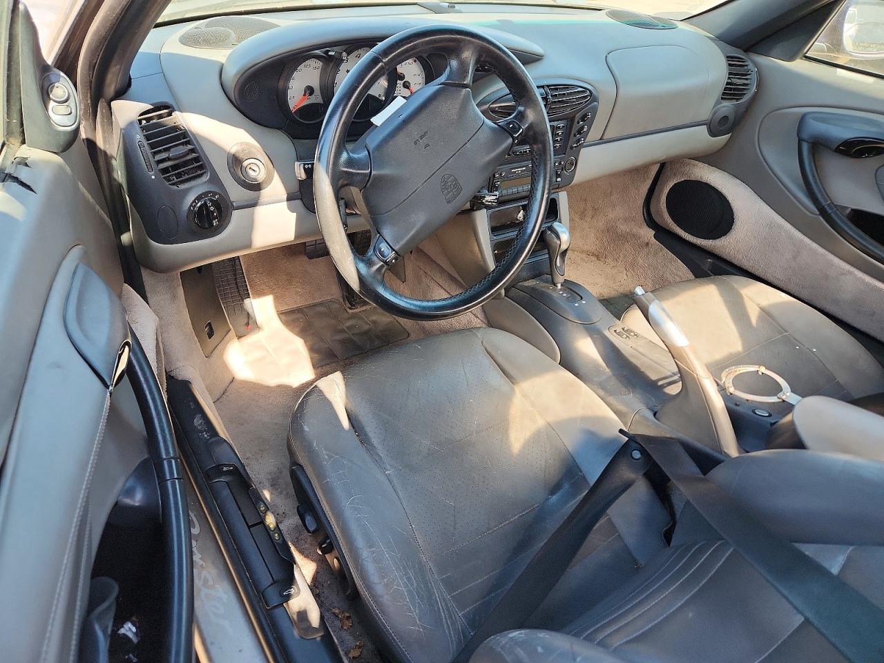 1998 Porsche Boxster Blue vin: WP0CA2982WS620909