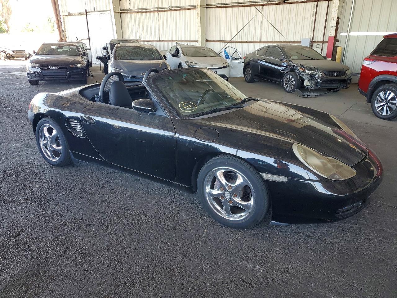 1999 Porsche Boxster Black vin: WP0CA2982XU621144