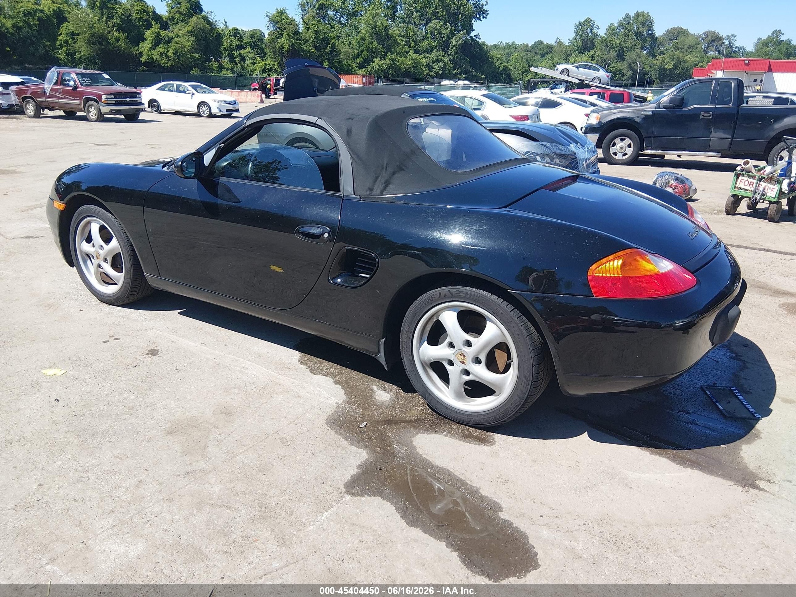 2000 Porsche Boxster   Черный vin: WP0CA2982YU628290