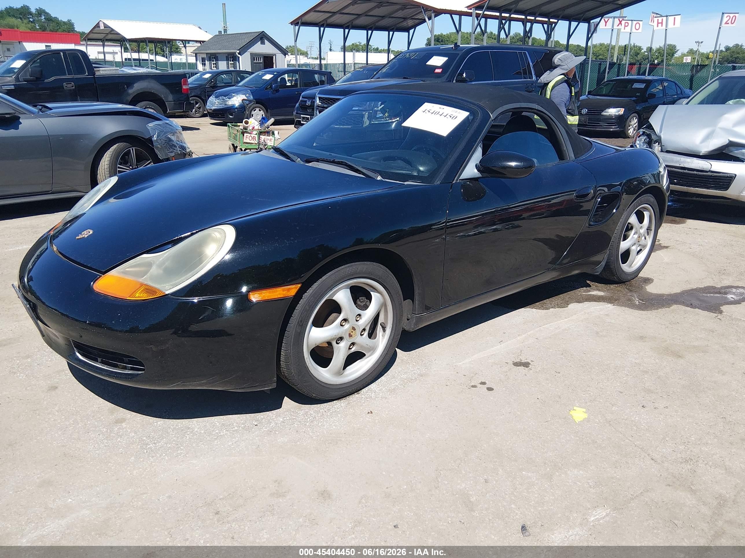2000 Porsche Boxster   Черный vin: WP0CA2982YU628290